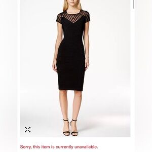 Calvin Klein Elegant Black Dress